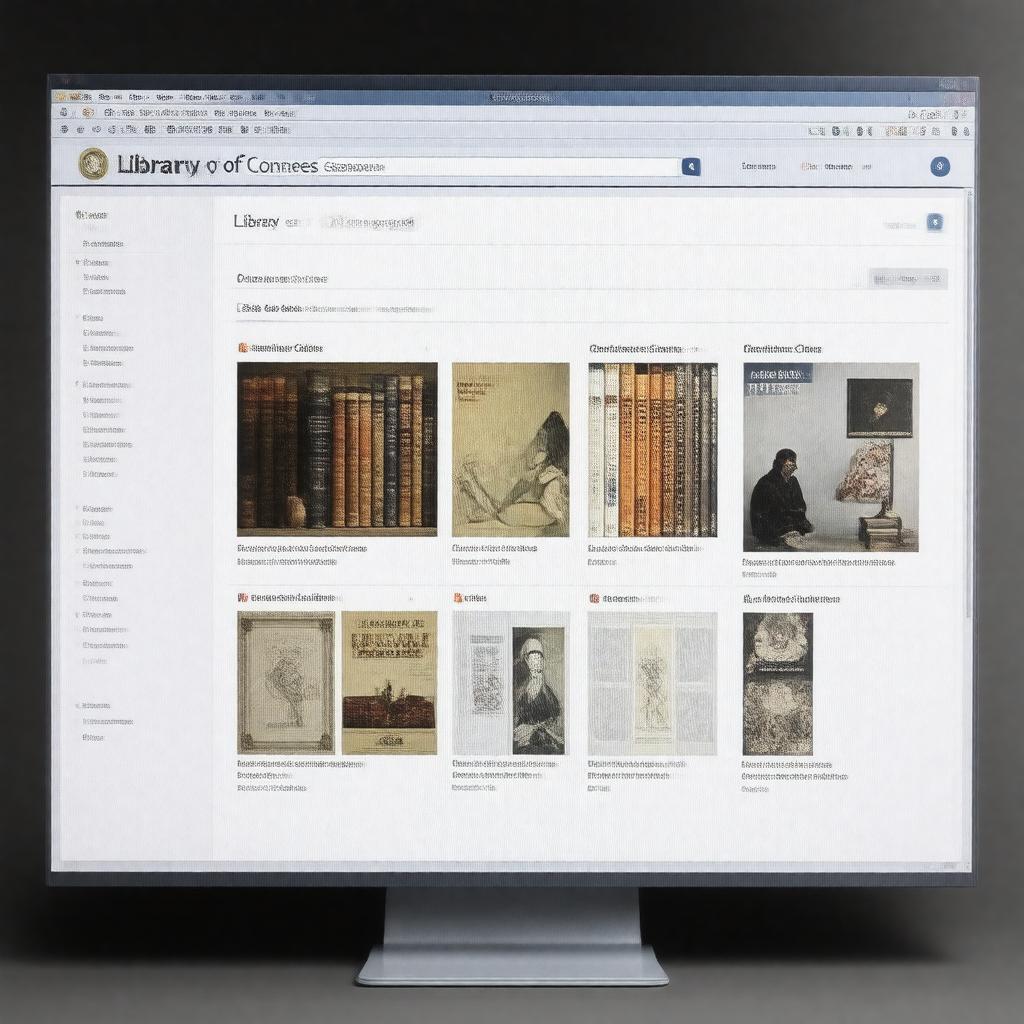 Library of Congress Online Catalog
